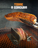 Parimpé Inox Suporte Para Churrasco Carnes, Queijos, Frutas.