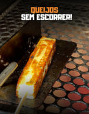 Parimpé Inox Suporte Para Churrasco Carnes, Queijos, Frutas.